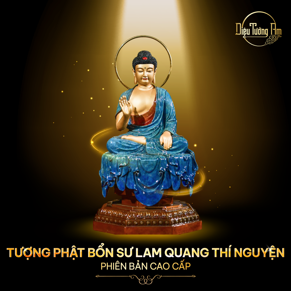 TƯỢNG BỔN SƯ LAM QUANG THÍ NGUYỆN 145TBS048-10