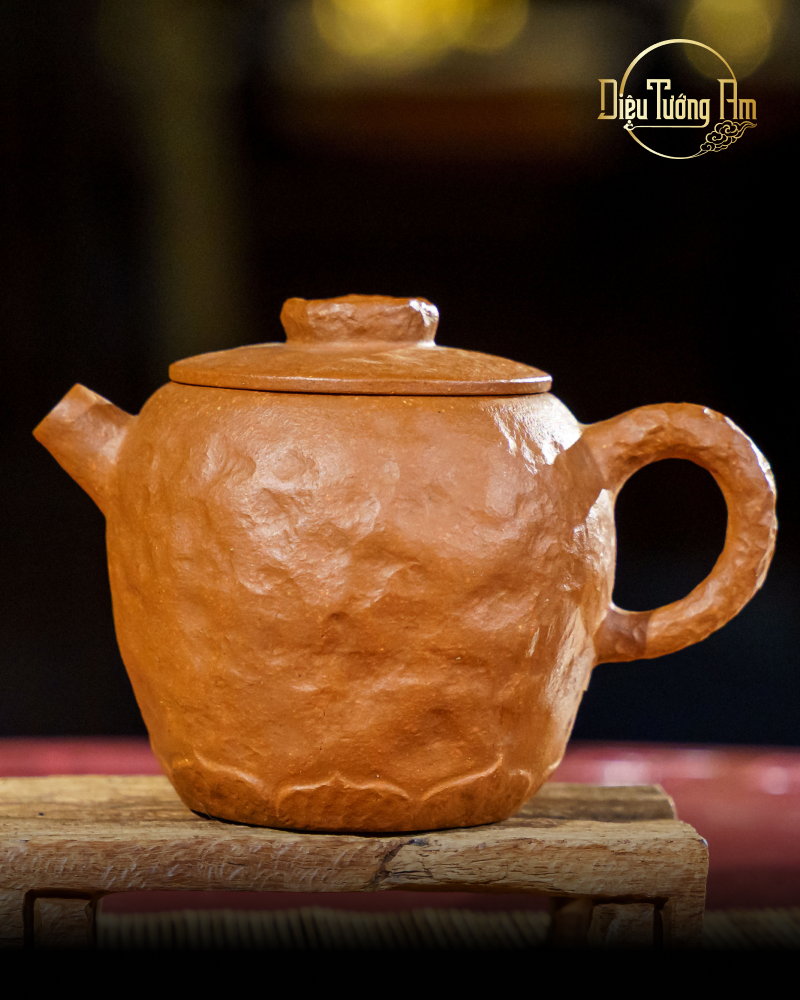 ẤM TRÀ TỬ SA VÔ TƯỚNG - THỦ CÔNG -  NHẬP KHẨU 289ATR001-02