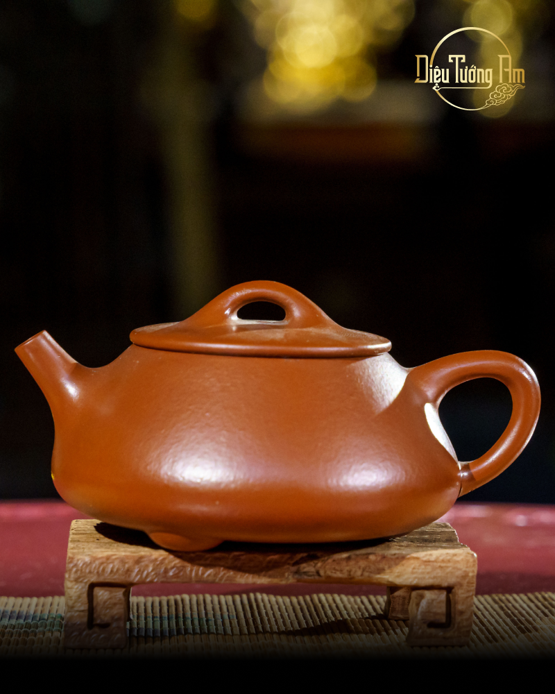ẤM TRÀ TỬ SA THẠCH ĐIỀU - THỦ CÔNG - 160CC 328ATR007