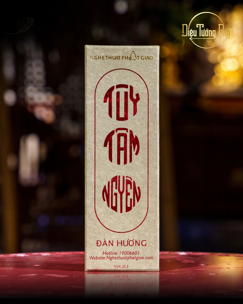 NHANG TÙY TÂM NGUYÊN ĐÀN HƯƠNG - 25.5cm 351DHCS25-17