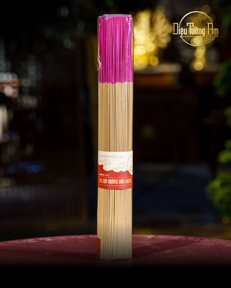NHANG LÃO SƠN HOÀNG ĐÀN HƯƠNG - 39CM - HỘP 500G 351DHCS39-07