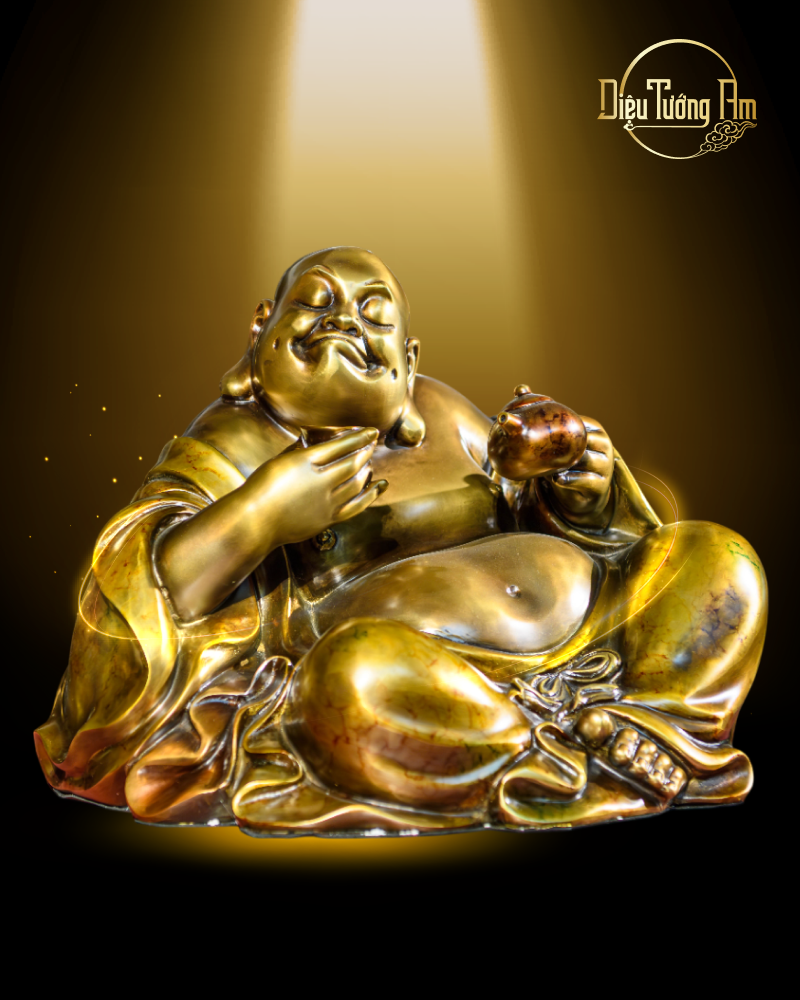 TƯỢNG DI LẶC - ĐỒNG NGHỆ TÁC - HÚT CÁT KHÍ K01-TDL036-01