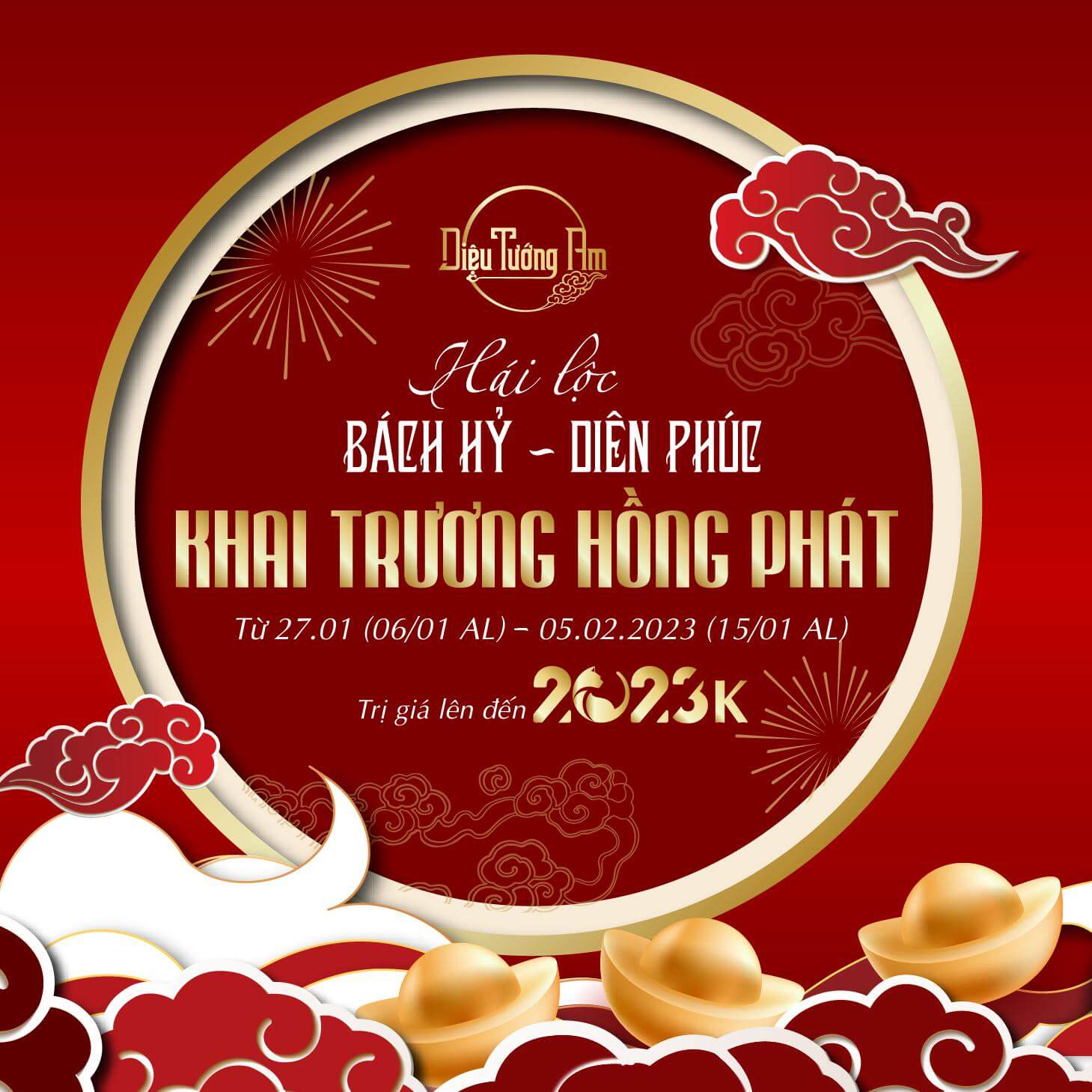 HÁI LỘC BÁCH HỶ DIÊN PHÚC - KHAI TRƯƠNG HỒNG PHÁT