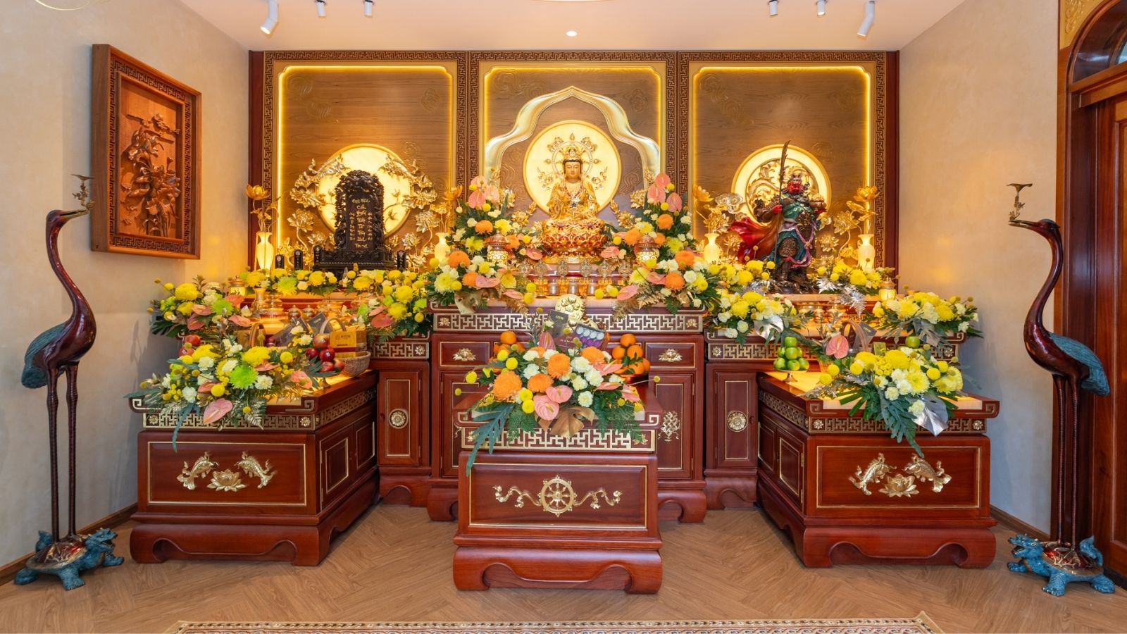 Không gian thờ cúng tâm linh