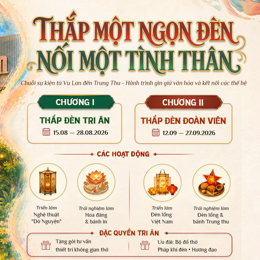 THẮP MỘT NGỌN ĐÈN – NỐI MỘT TÌNH THÂN