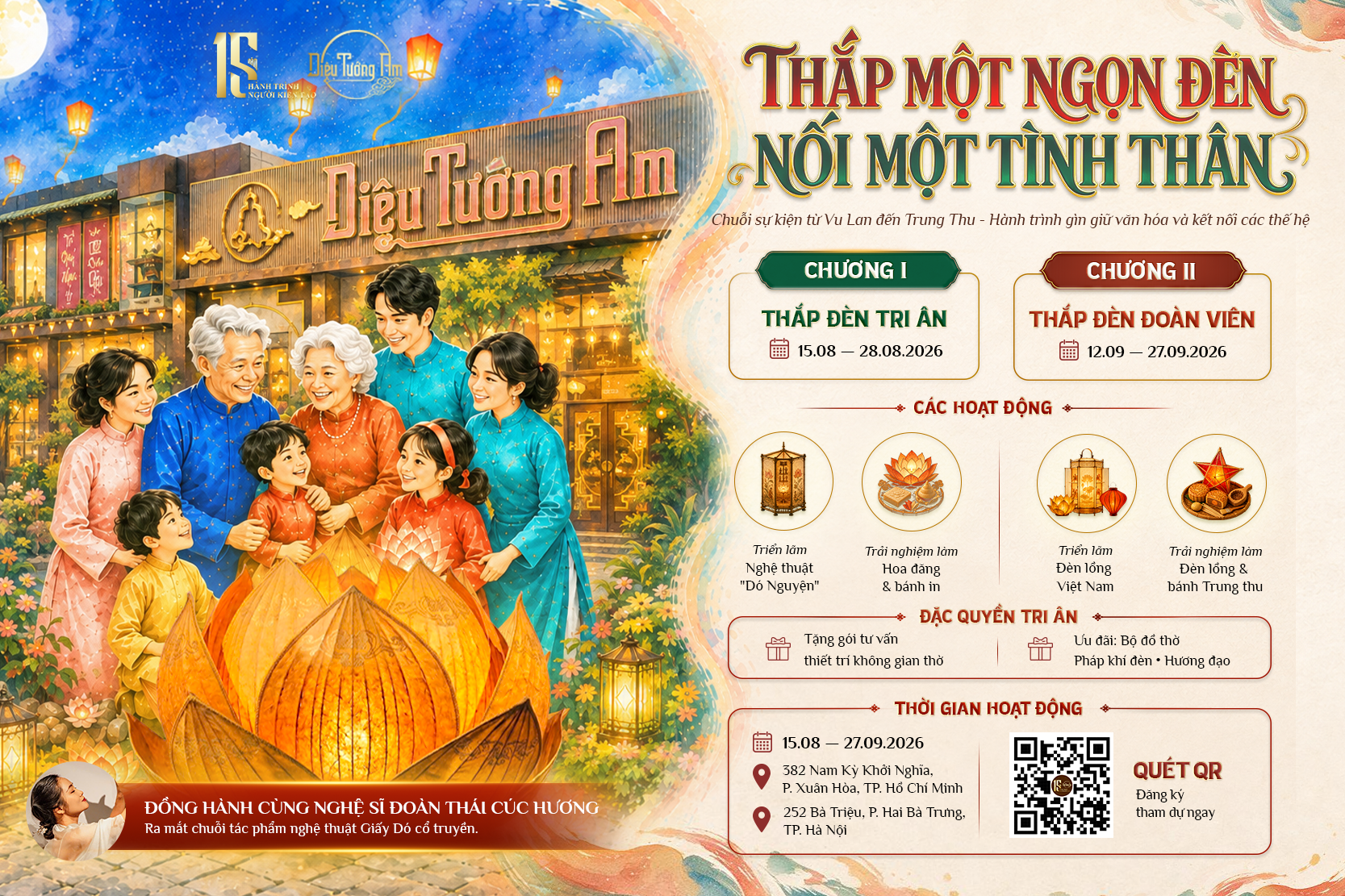 THẮP MỘT NGỌN ĐÈN – NỐI MỘT TÌNH THÂN