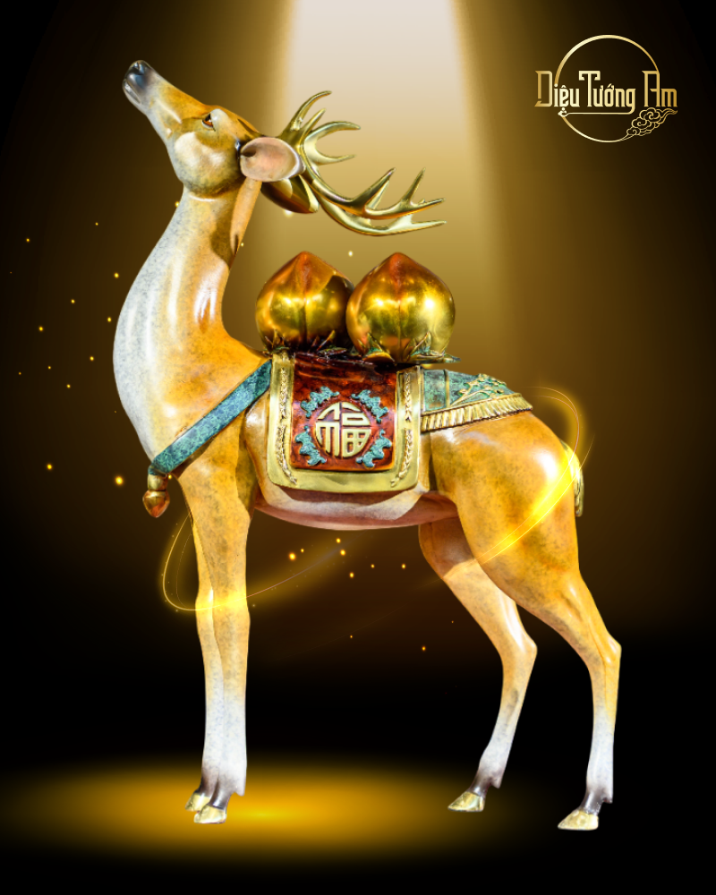 TƯỢNG PHÚC LỘC SONG TOÀN  - CHẤT LIỆU CAO CẤP K01-TLO062-01