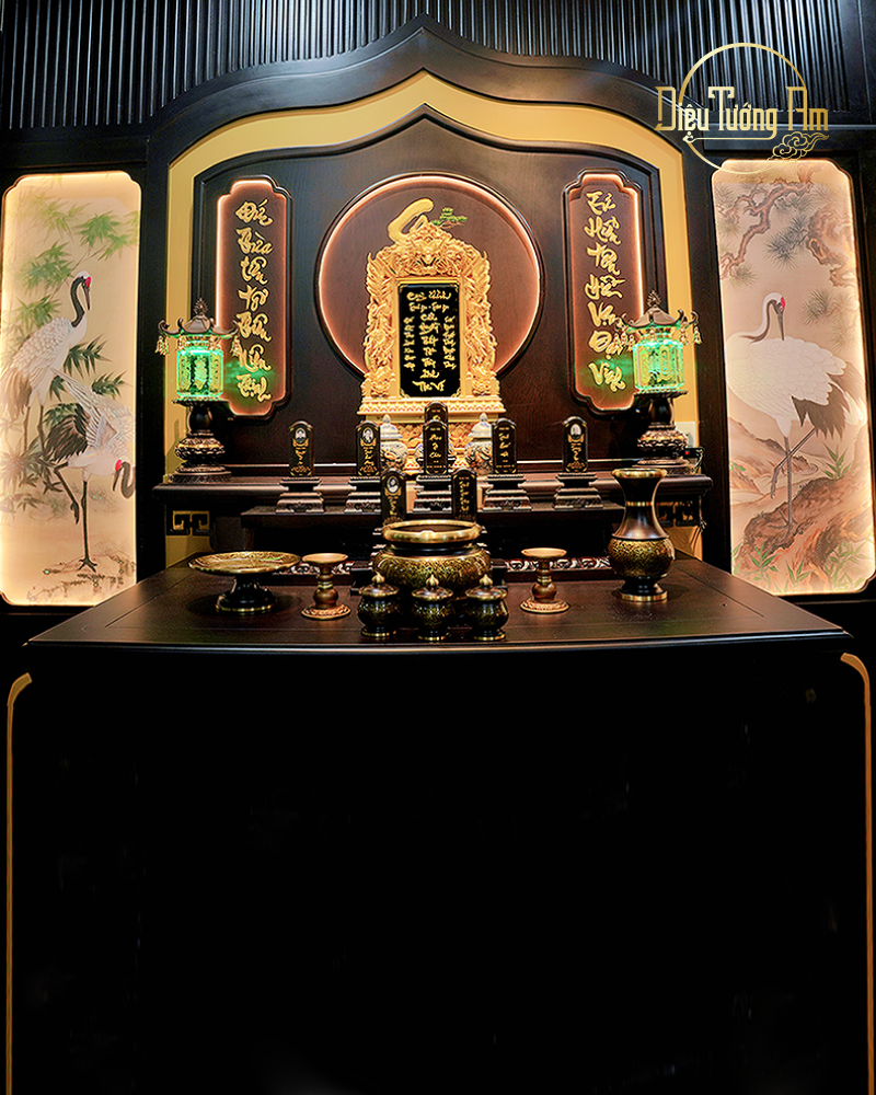 Thiết Trí Không Gian Thờ Gia Tiên