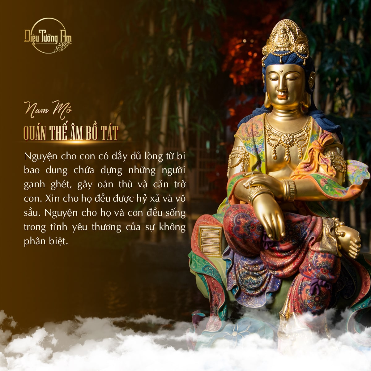 Lời Khấn Nguyện Quan Thế Âm Bồ Tát: Kinh Cầu Bình An và Tâm An Lạc