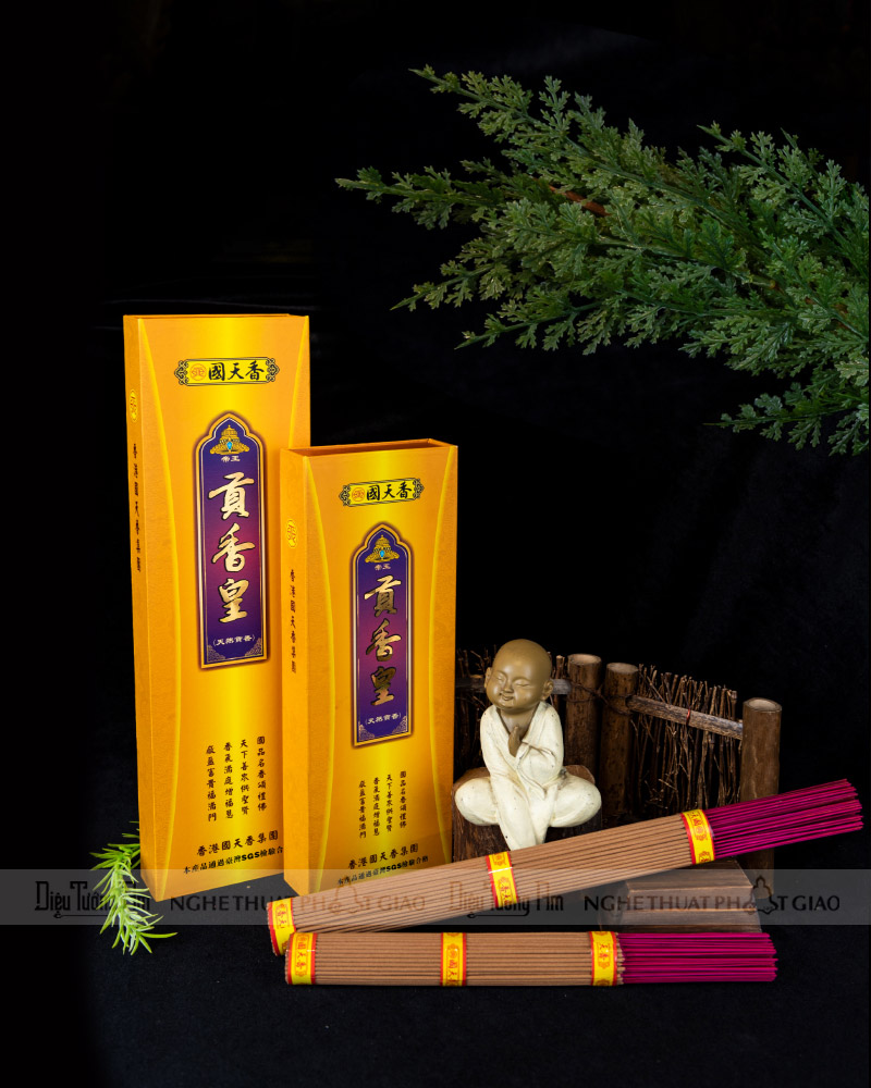 HỘP GỖ NHANG ĐÀN HƯƠNG CÔNG PHẨM ĐẾ VƯƠNG 33 CM 351DHCS33-06