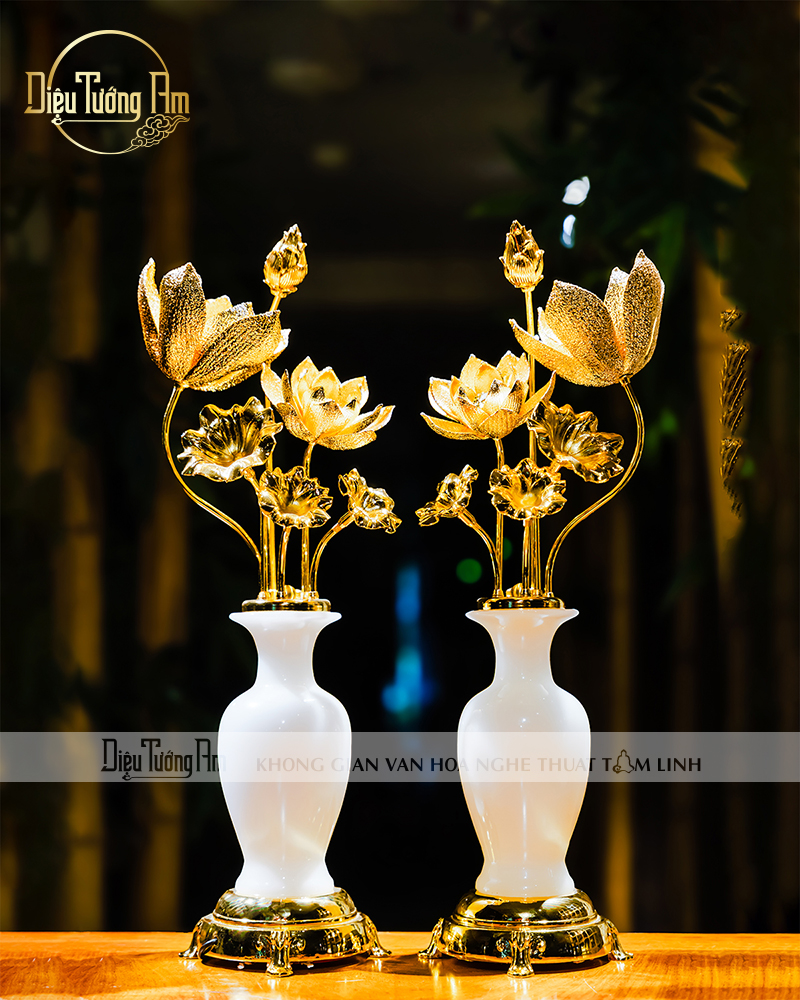 CẶP ĐÈN NHỊ LIÊN HOA SONG BÌNH 55CM 259BDD055-03