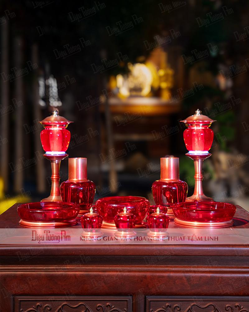 BỘ PHÁP KHÍ LƯU LY TỊNH HỎA VIÊN MÃN  300DTCS06-02