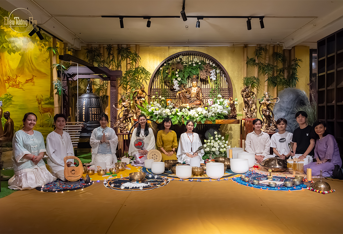 WORKSHOP TRẢI NGHIỆM CHUÔNG XOAY “THANH ÂM TỊNH LẠC” – ÂM THANH CHỮA LÀNH, KHƠI NGUỒN AN LẠC